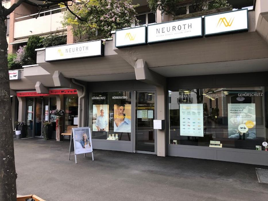 Neuroth Hörcenter AG - Hörgeräte und Gehörschutz, Zugerstrasse in Wädenswil