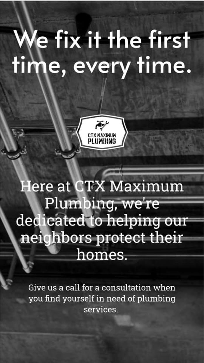 CTX Maximum Plumbing - Killeen, TX