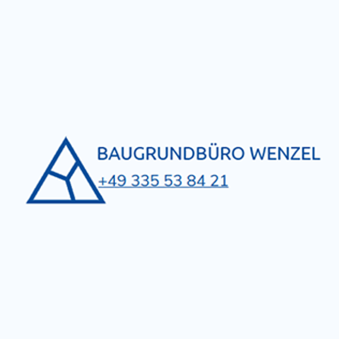Logo Baugrundbüro Wenzel