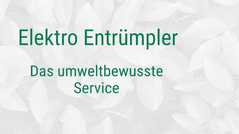 Fotos - Elektro Entrümpler - 1