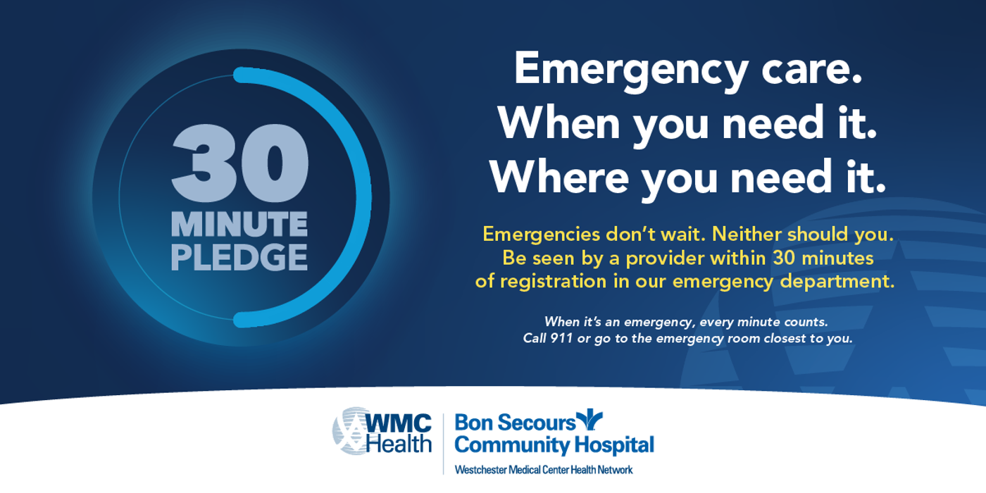 Bon Secours Community Hospital Emergency Department - Port Jervis, NY