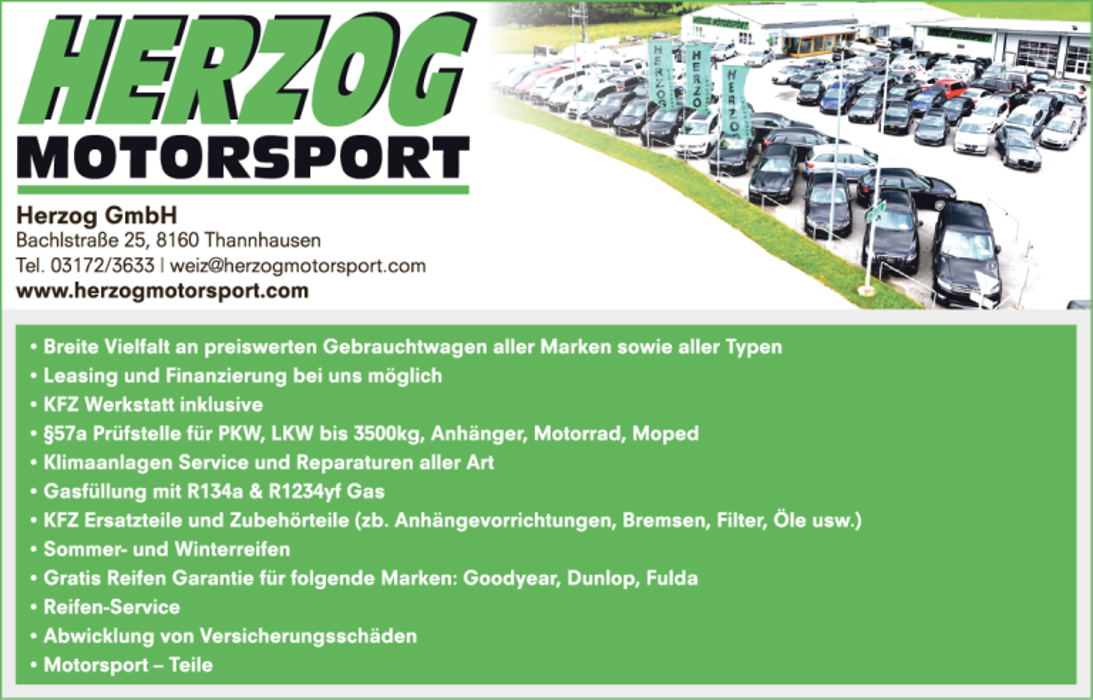 Herzog Motorsport GmbH, Bachlstraße in Oberdorf Bei Thannhausen