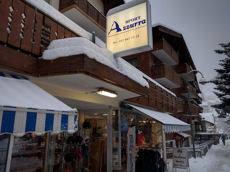 Azzurra Sport, Riedstrasse in Zermatt