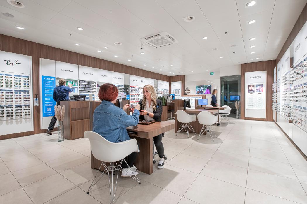Optiker Visilab Ebikon - Mall of Switzerland, Ebisquare strasse in Ebikon