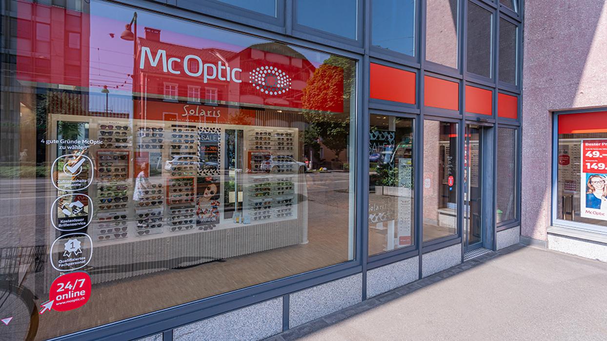 Optiker McOptic - Birsfelden, Hauptstrasse in Birsfelden