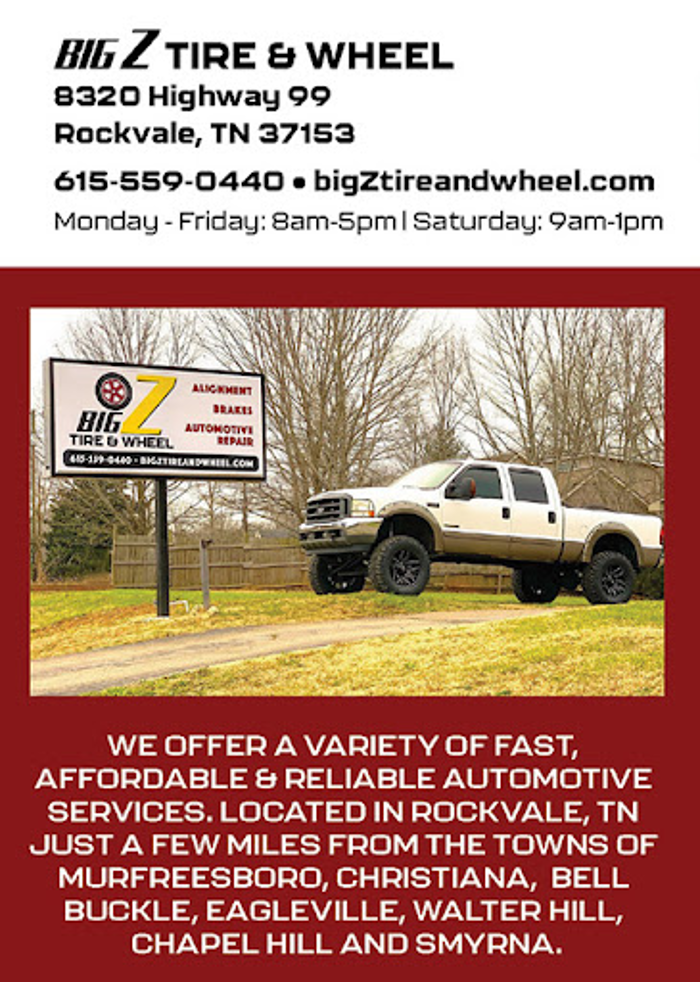 Big Z Tire and Wheel - Rockvale, TN
