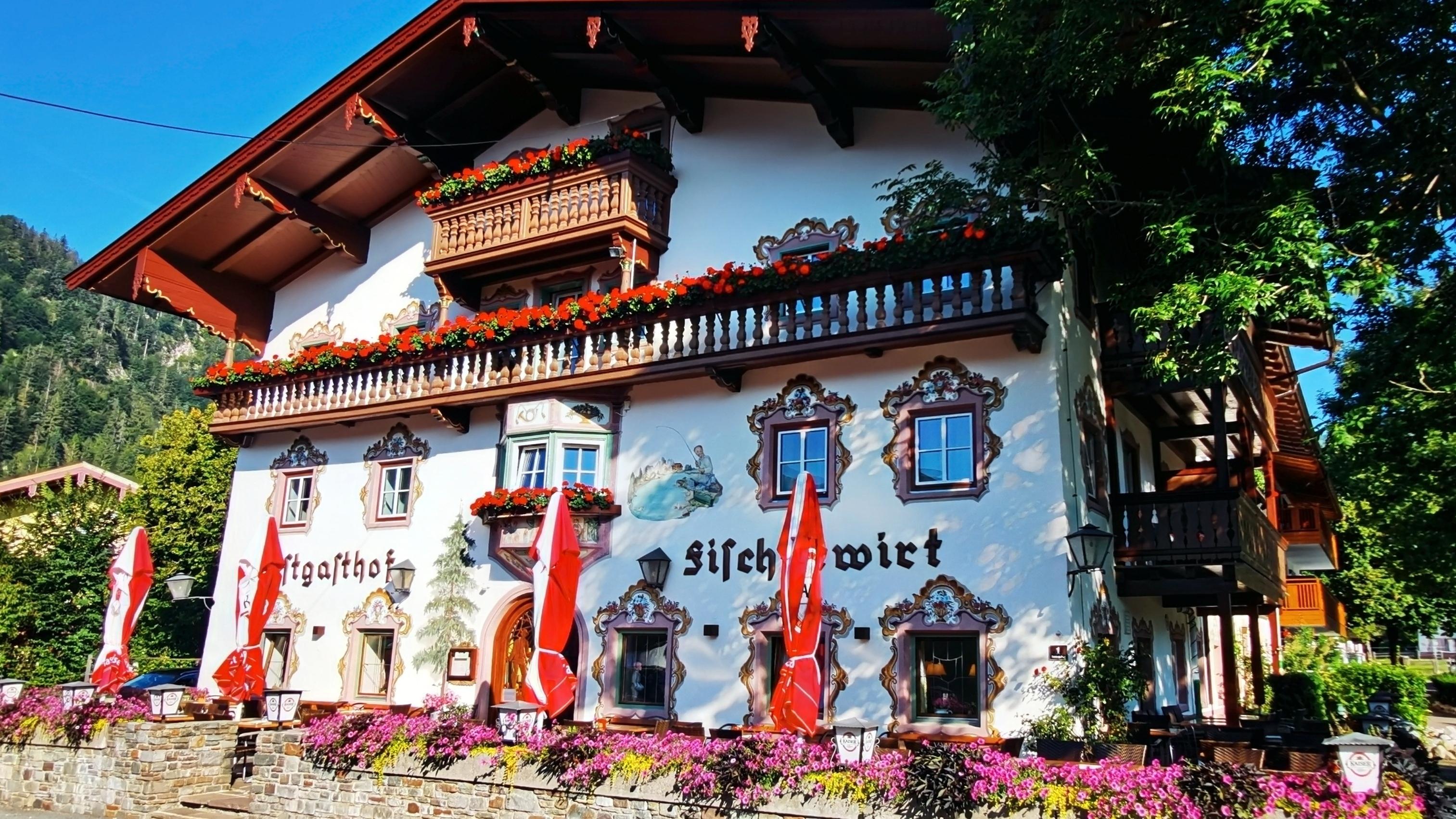 Postgasthof Fischerwirt, Hausbergstraße in Walchsee