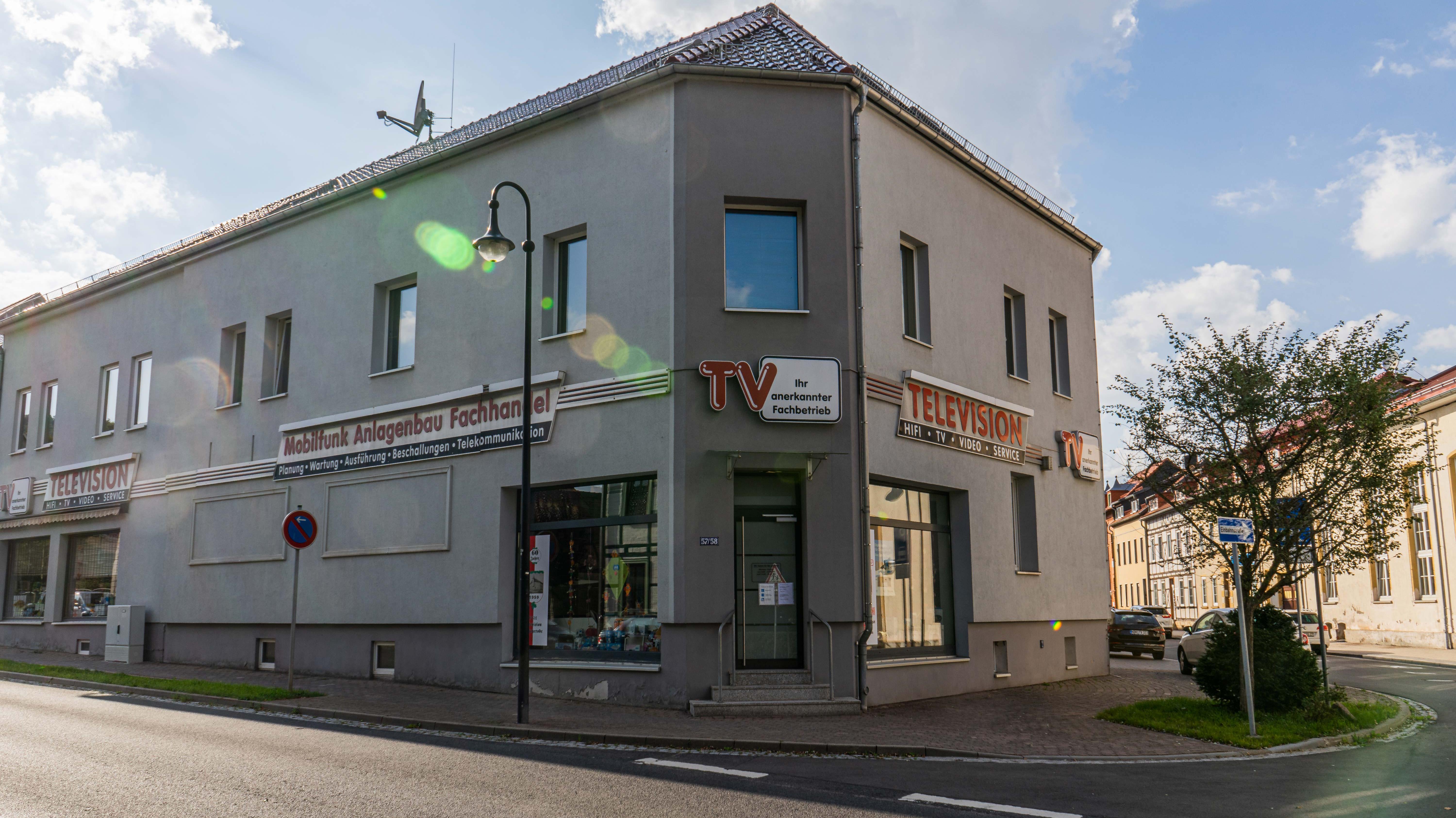 Television Bleicherode GmbH, Bahnhofstraße in Bleicherode