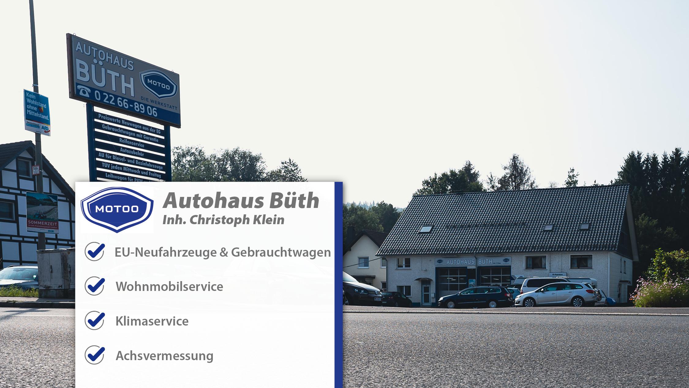 Autohaus Büth Inh. Christoph Klein, Sülztalstraße in Lindlar
