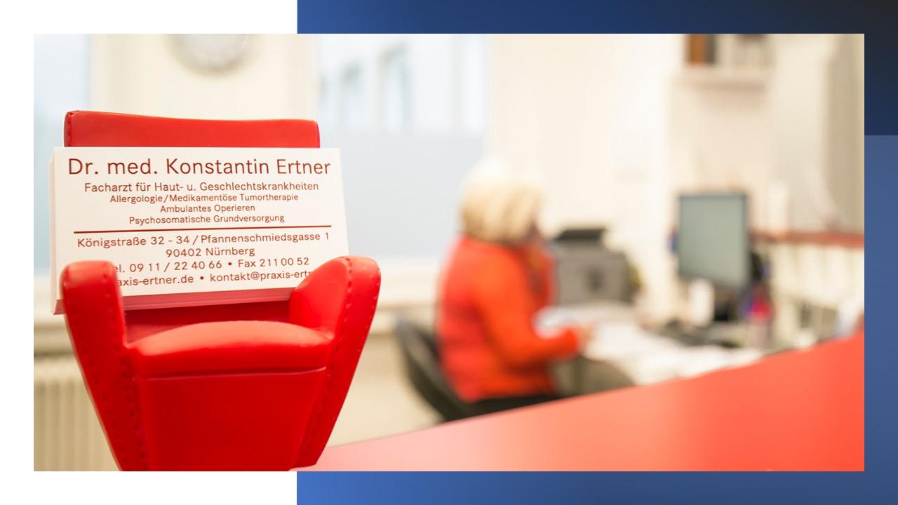 Hautarztpraxis Dr. Ertner | Hautarzt Dr. med. Konstantin Ertner | Hautarzt Nürnberg | Hautarztpraxis Nürnberg, Pfannenschmiedsgasse in Nürnberg