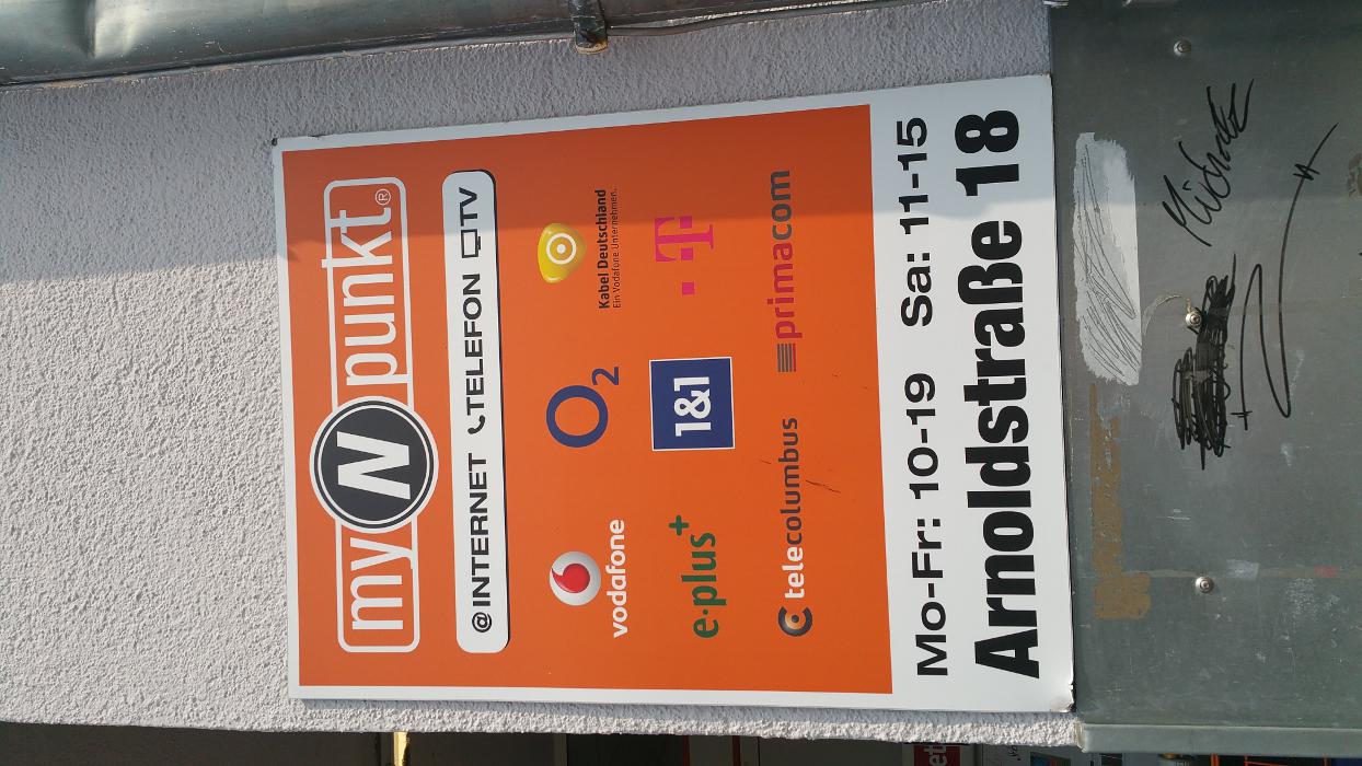 myNpunkt, Arnoldstraße in Dresden