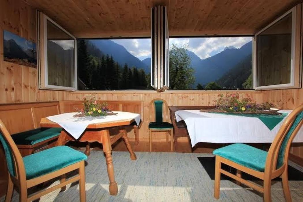 Haus am Rain, Silvretta Straße in Partenen