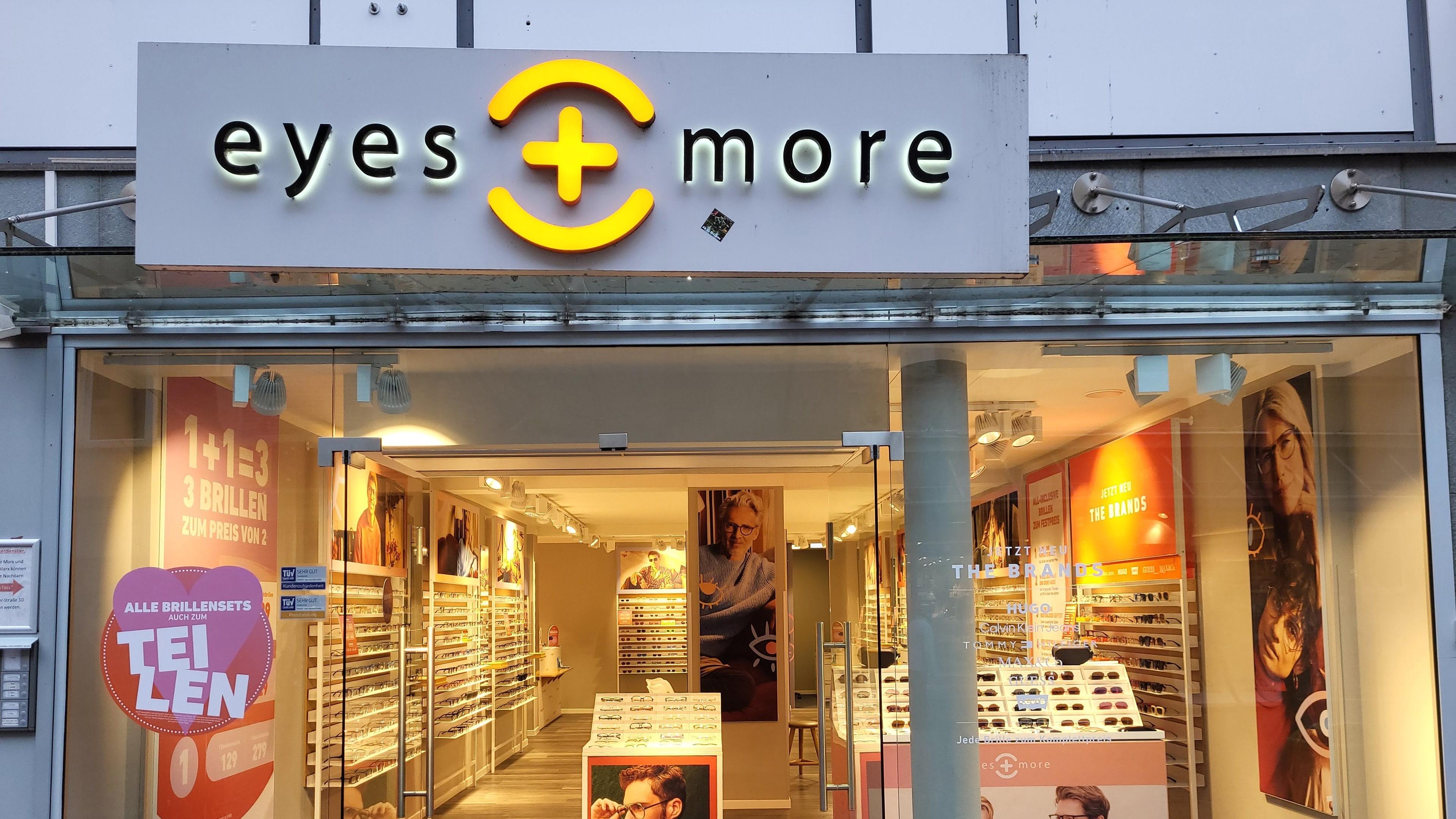 eyes + more - Optiker Weiden in der Oberpfalz, Max-Reger-Straße in Weiden in der Oberpfalz