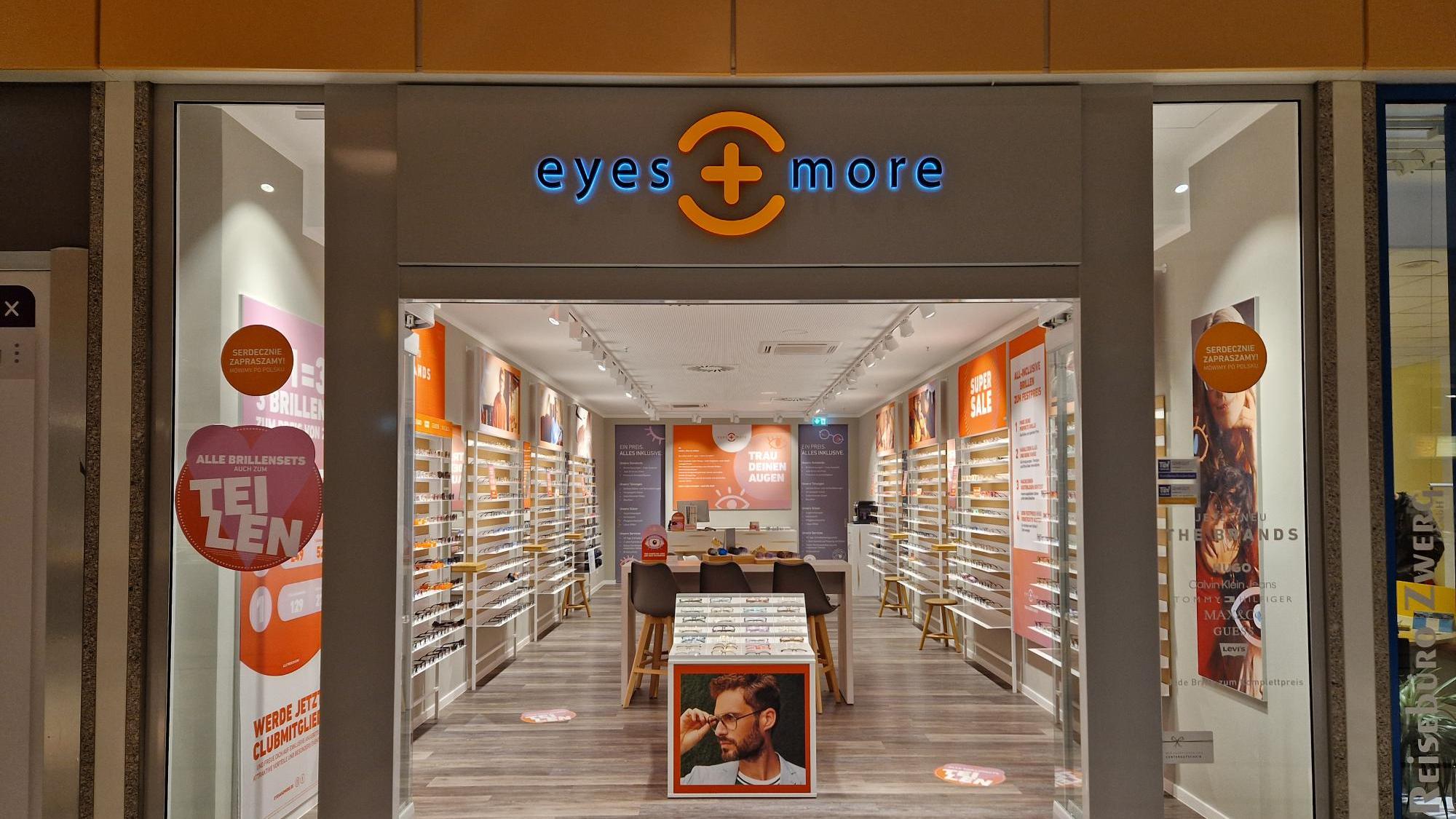 eyes + more - Optiker Schwedt, Oder-Center, Landgrabenpark in Schwedt