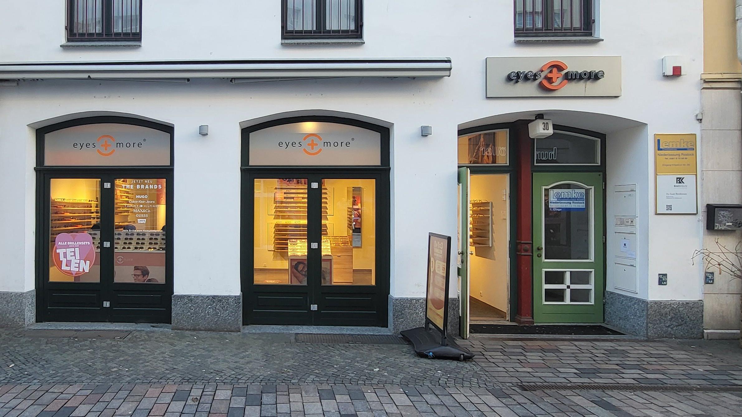 eyes + more - Optiker Rostock, Kröpeliner Straße in Rostock