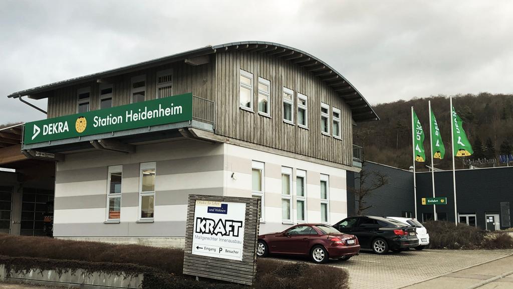 DEKRA Automobil GmbH Station Heidenheim-Nord, Riedstraße in Heidenheim an der Brenz