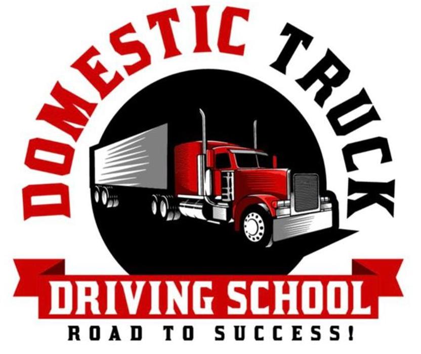 Domestic Truck Driving School Logo