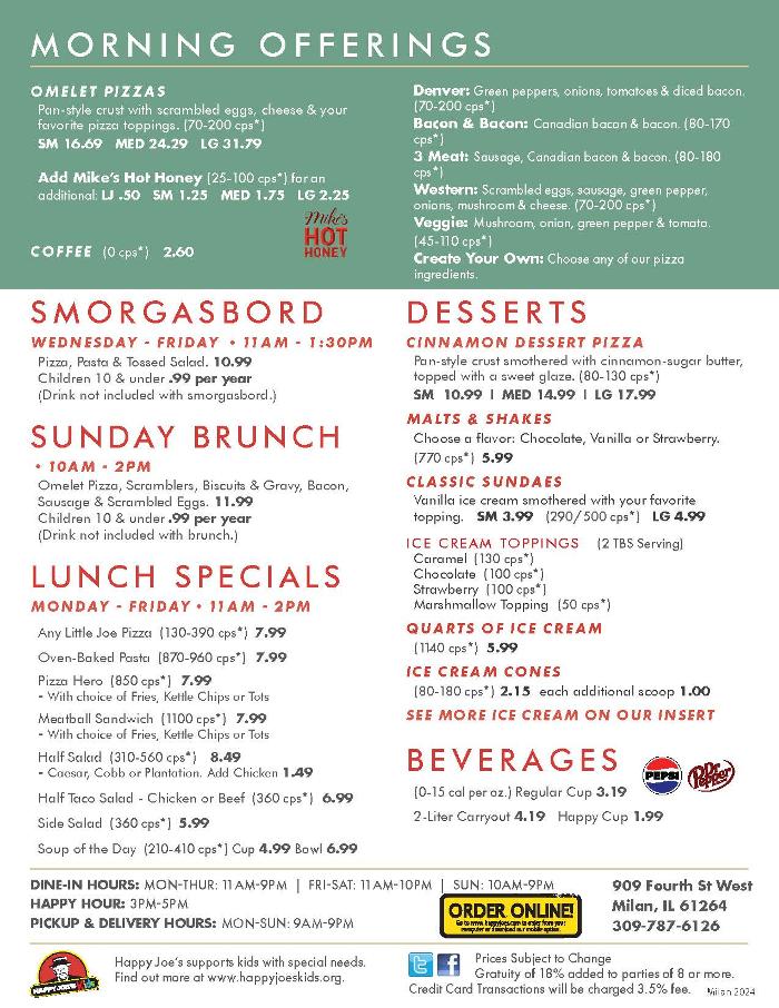 Happy Joe's PIZZAGRILLE - Milan Image