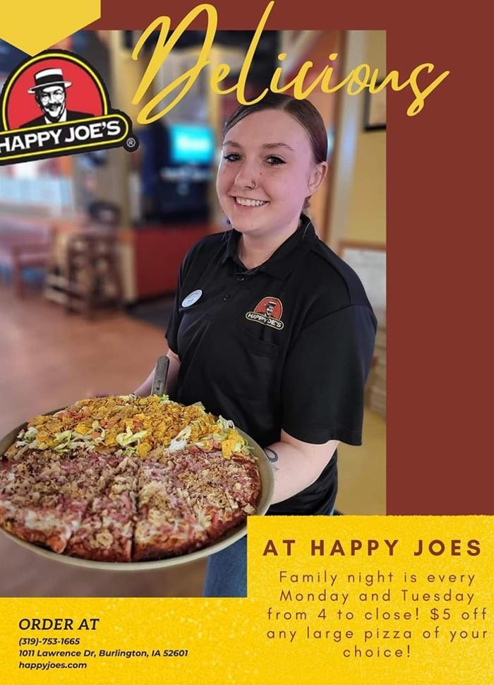 Happy Joe's Pizza & Ice Cream - Burlington Image