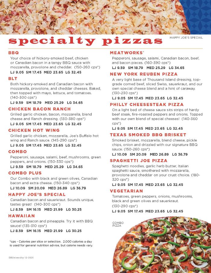 Happy Joe's Pizza - Dubuque - University Image