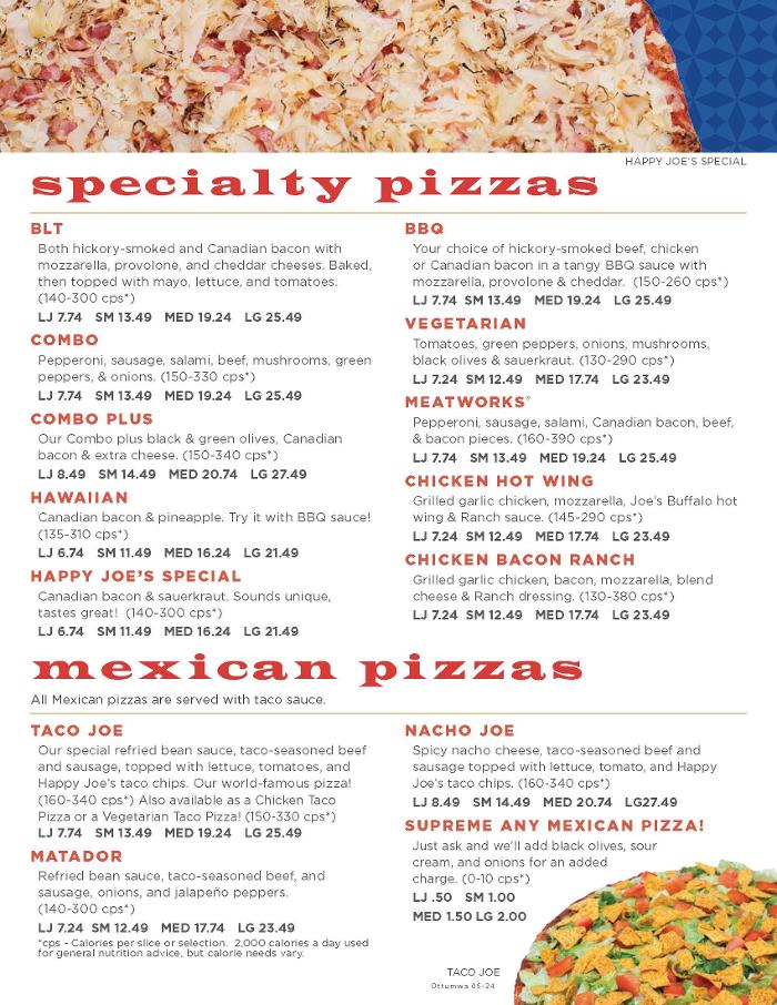 Happy Joe's Pizza & Ice Cream - Ottumwa Image