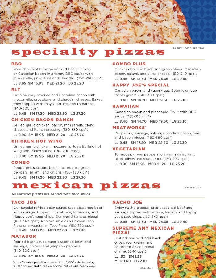 Happy Joe's Pizza & Ice Cream - New Ulm Image