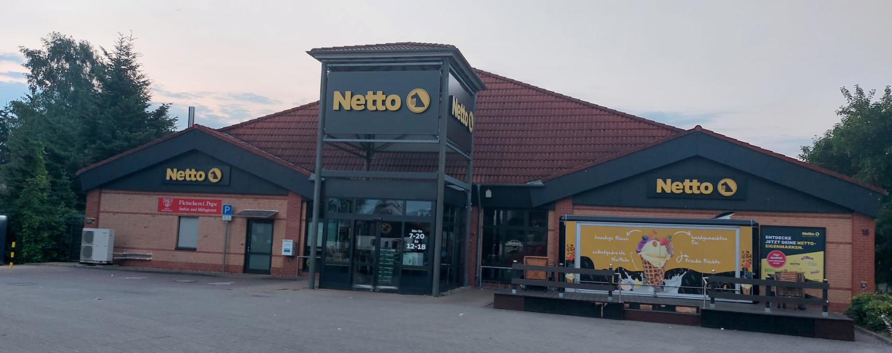 Netto - Günstig. Besser. Für dich., Mühlenstraße in Mirow