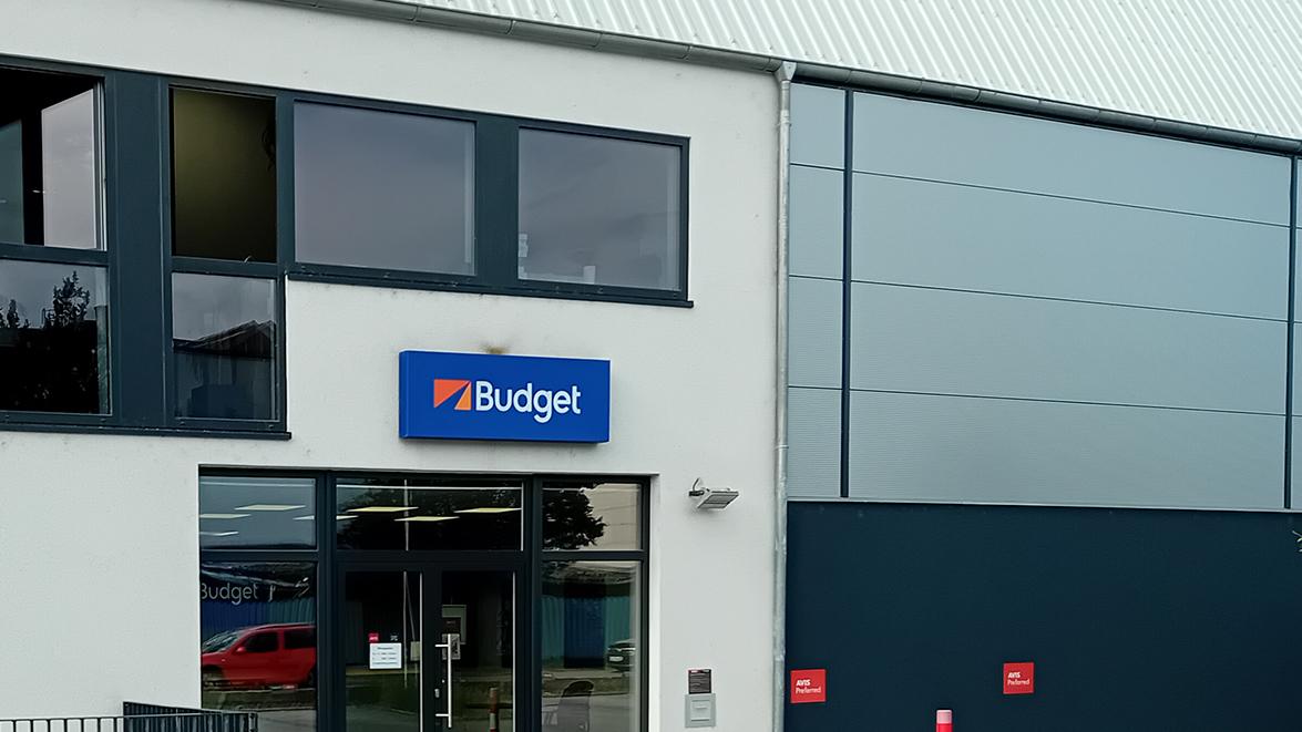 Budget Autovermietung - Ludwigshafen, Industriestrasse in Ludwigshafen