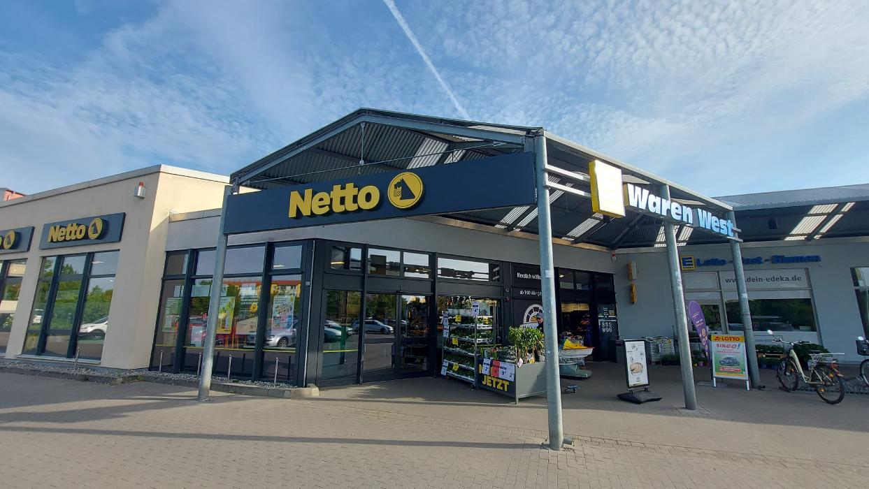 Netto - Günstig. Besser. Für dich., Dietrich-Bonhoeffer-Straße in Waren (Müritz)