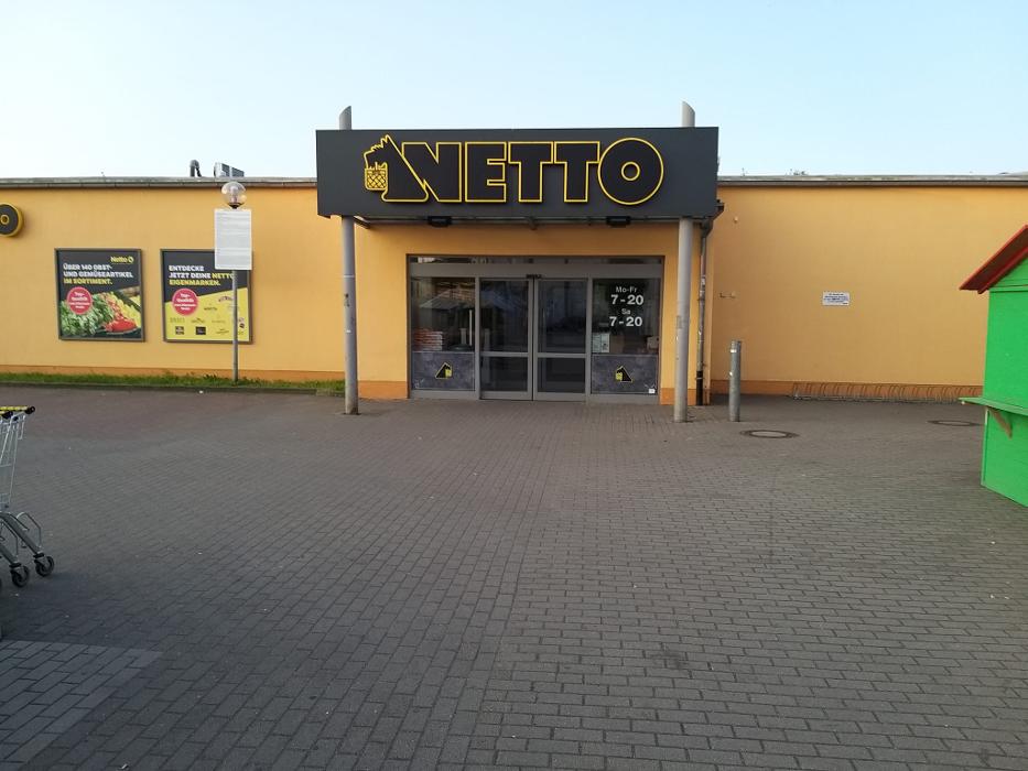Netto - Günstig. Besser. Für dich., Friedenstraße in Burg (bei Magdeburg)