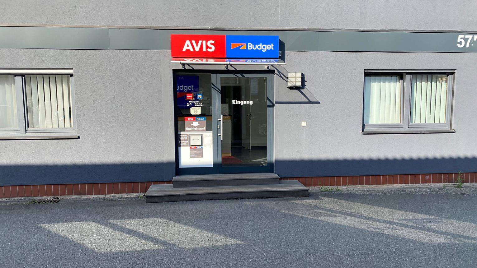 Avis Autovermietung - Frankfurt am Main Ost, Hanauer Landstraße in Frankfurt am Main