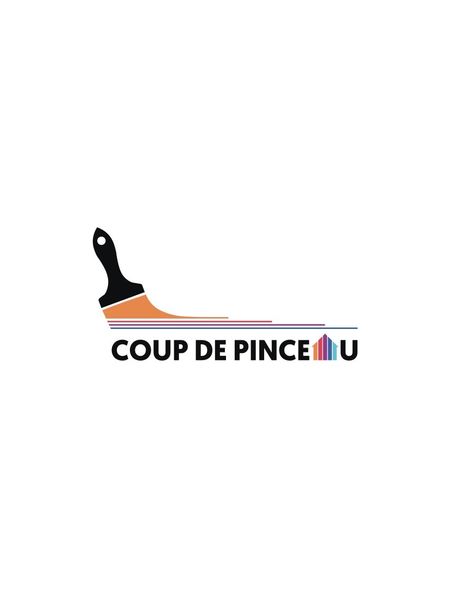 Coup de pinceau peintre (artiste)