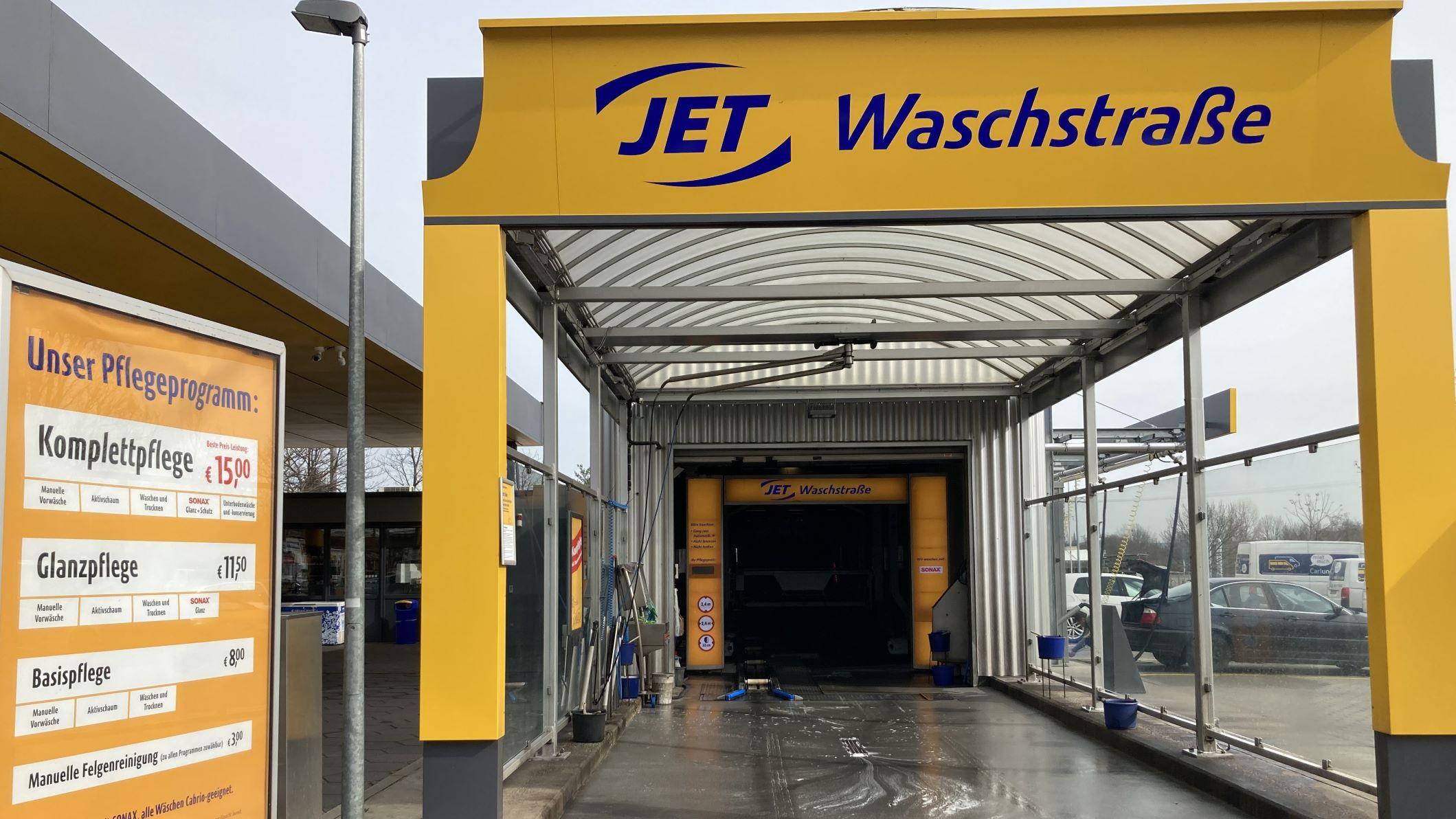 JET Waschstraße, Löbtauer Straße in Dresden