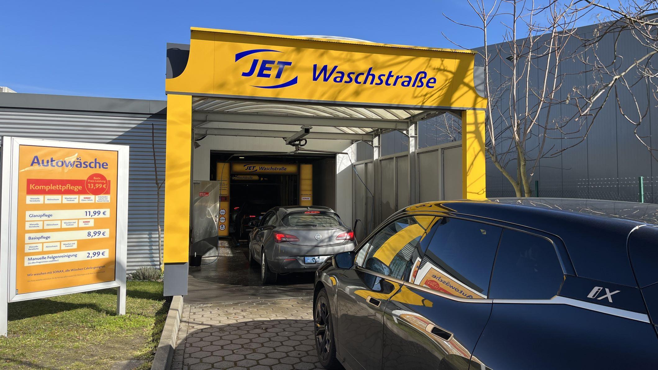 JET Waschstraße, Zeppelinstraße in Potsdam