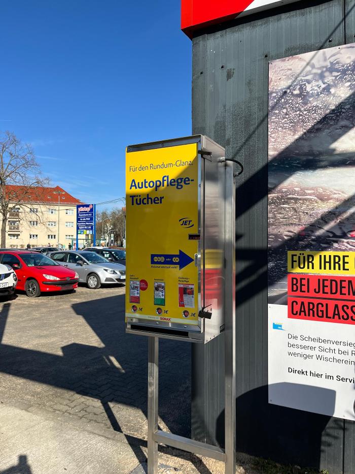 JET Waschstraße, Zeppelinstraße in Potsdam