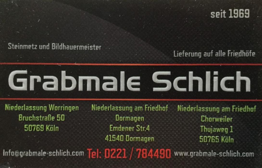 Grabmale Schlich, Bruchstraße in Köln