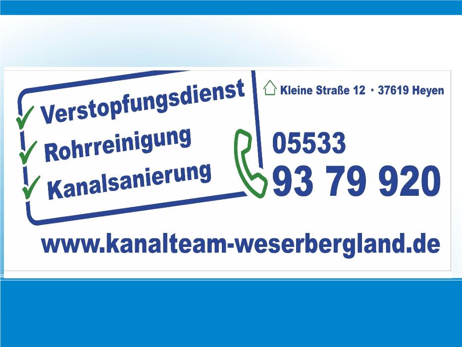 Kanalteam Weserbergland GmbH in Heyen