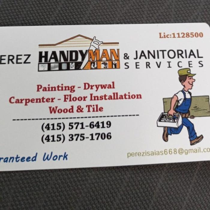 Perez Handyman & Janitorial Services - San Francisco, CA