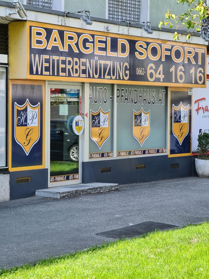 Autopfandhaus & Autobelehnung Häfner GmbH, Rudolf-Biebl-Straße in Salzburg