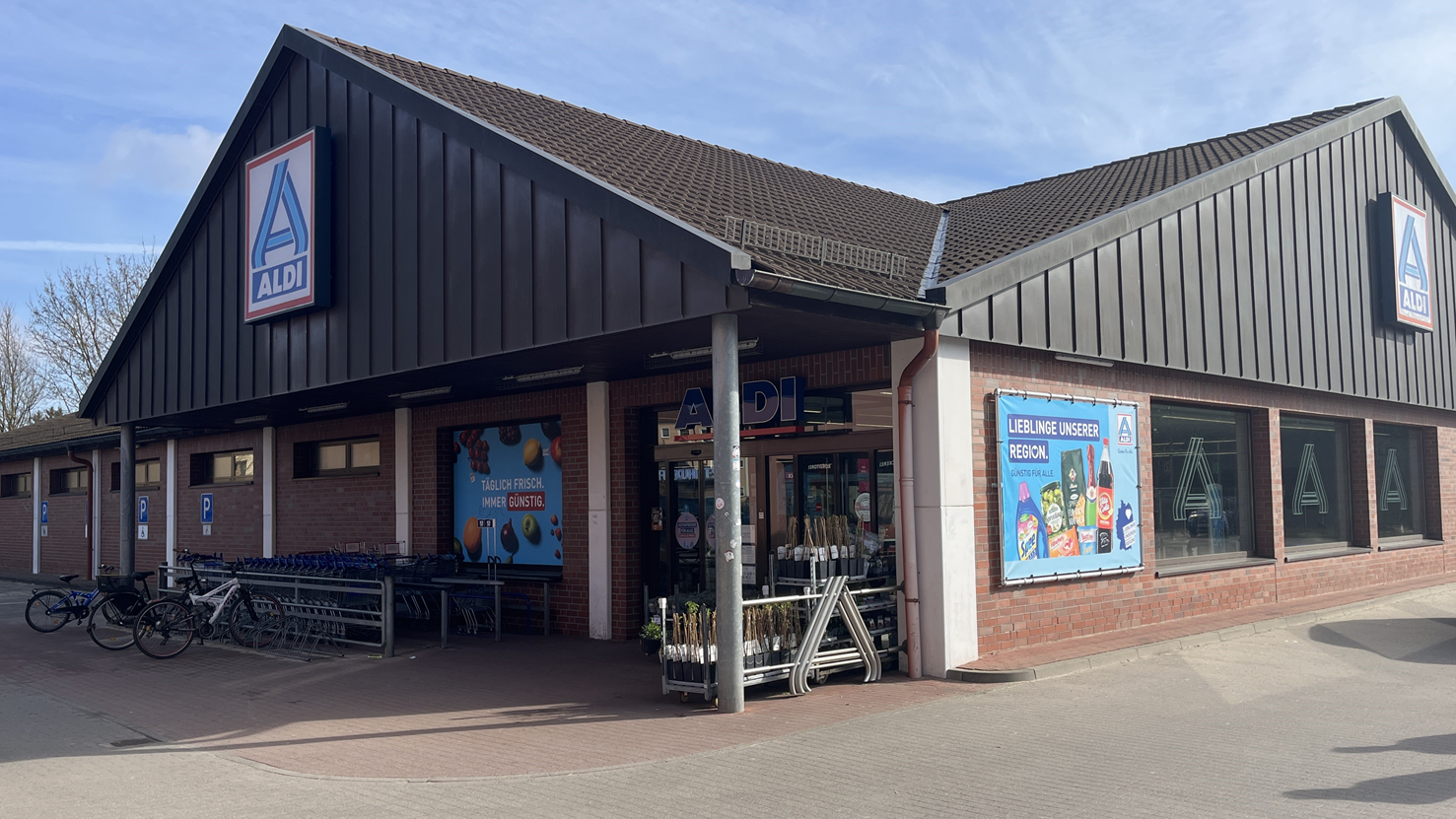ALDI Nord, Röbeler Straße in Wittstock
