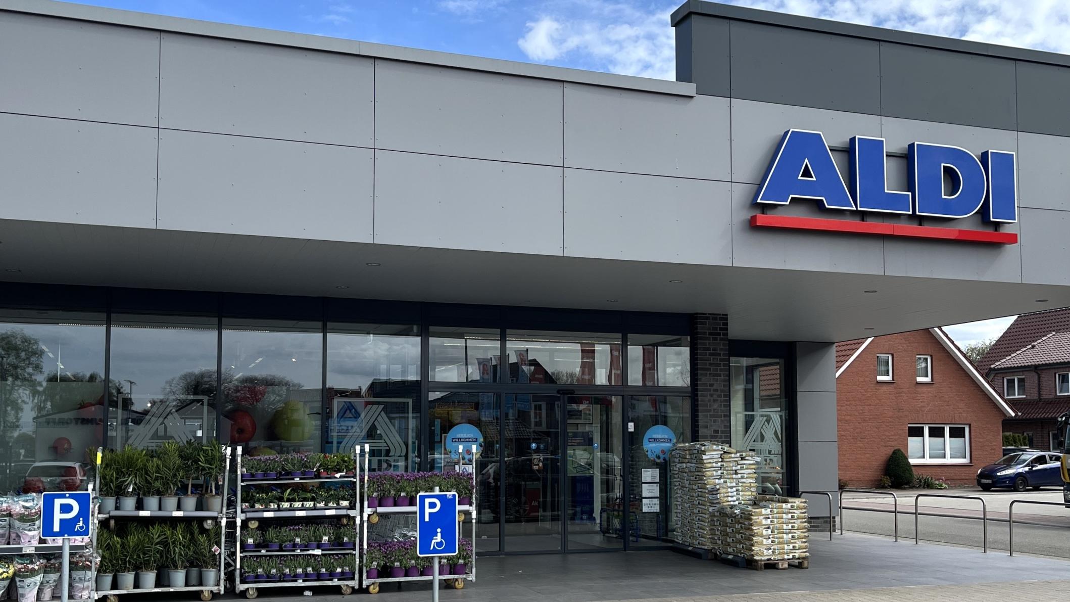 ALDI Nord, Am Bahnhof in Friesoythe