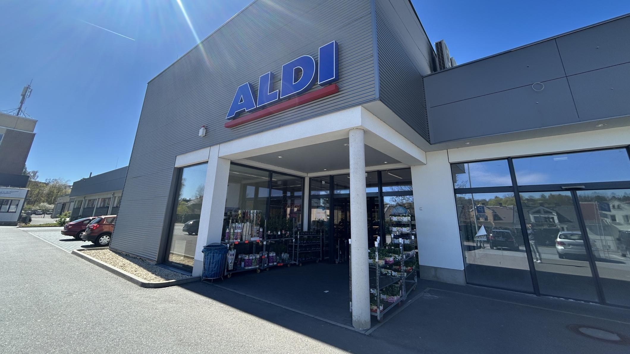 ALDI Nord, Bahnhofstraße in Auerbach