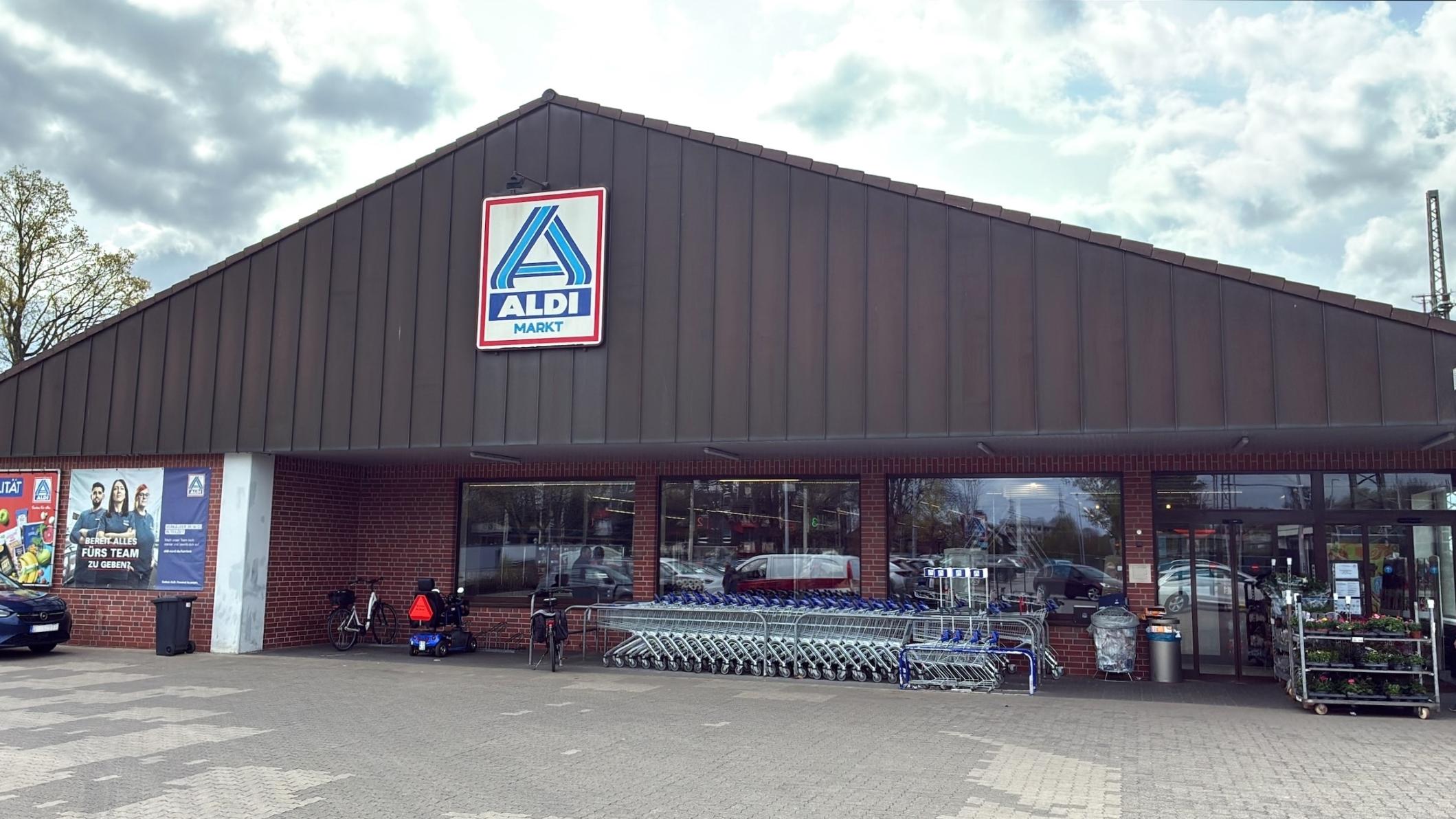 ALDI Nord, Zum Bahnhof in Herten