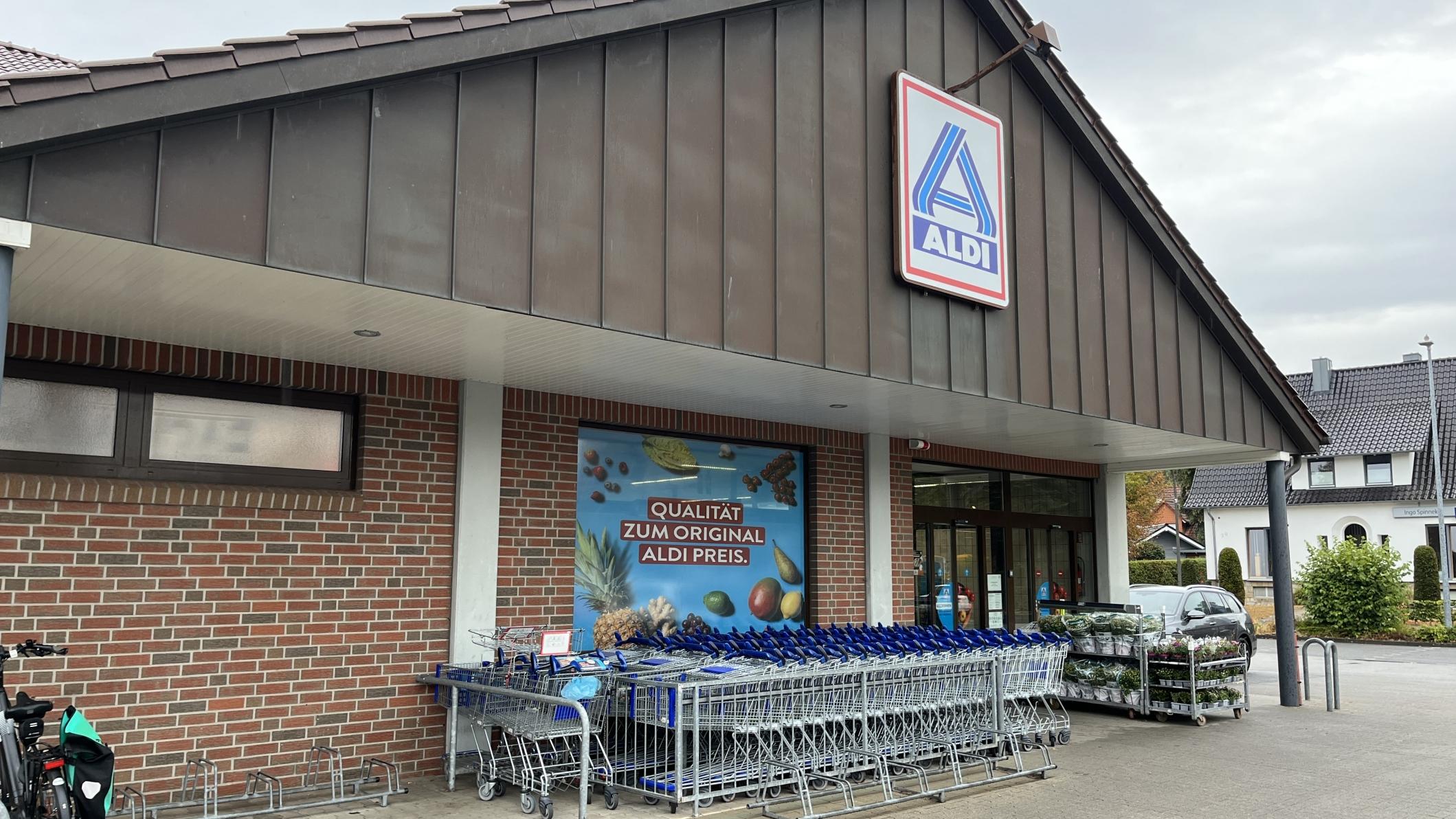 ALDI Nord, Bunte Straße in Hopsten