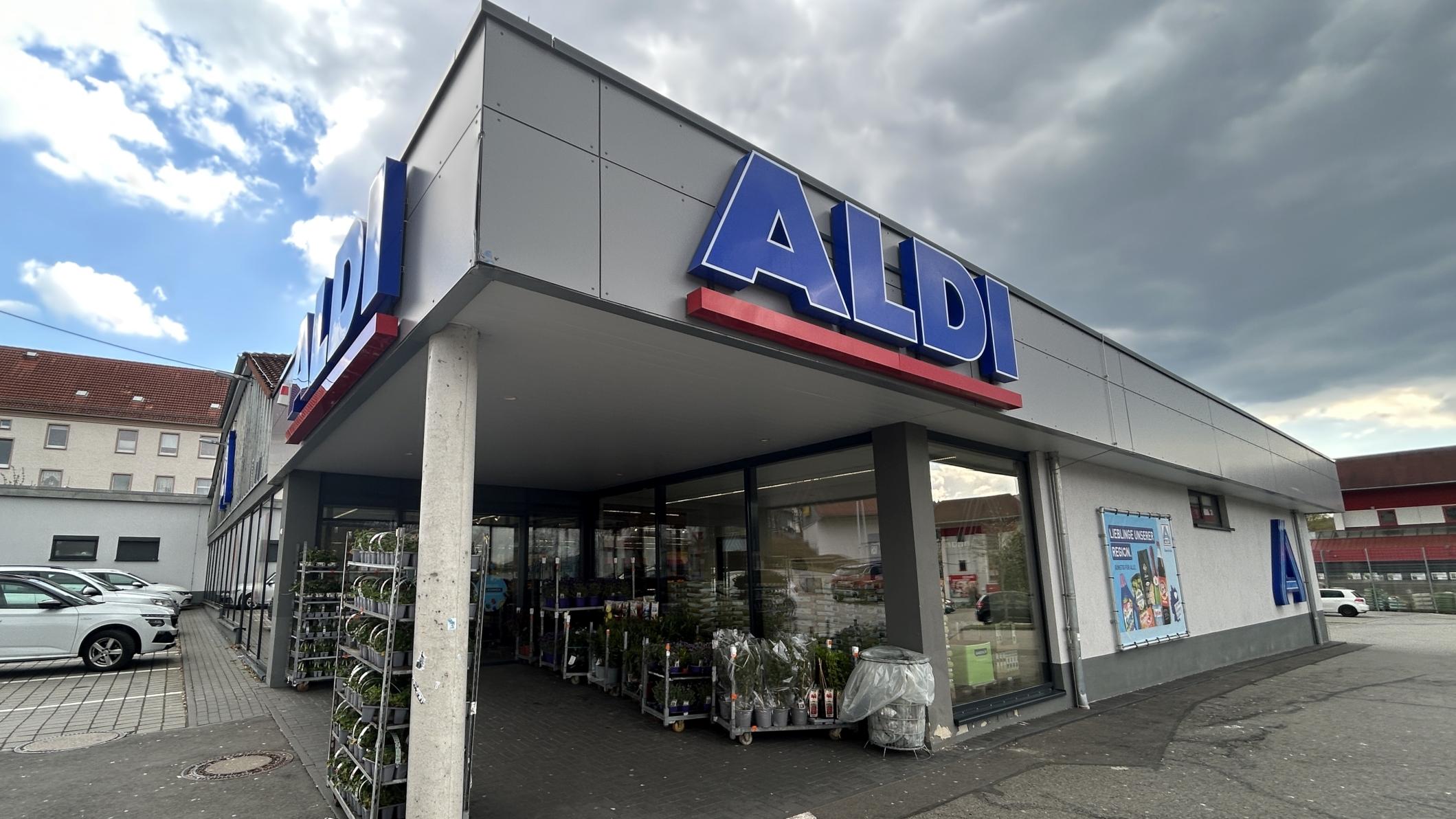 ALDI Nord, Lössnitzer Straße in Aue-Bad Schlema