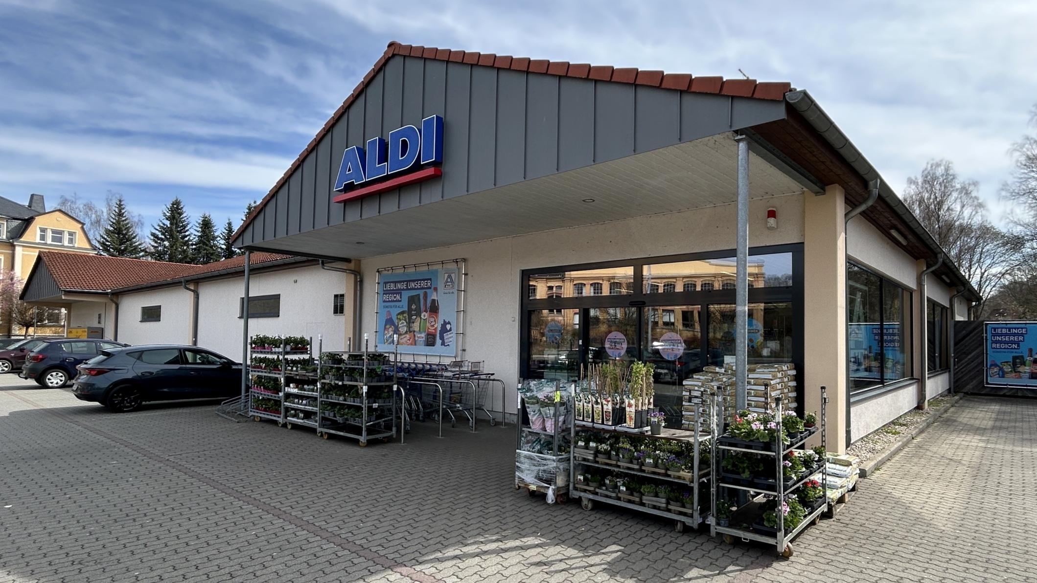 ALDI Nord, Fabrikstraße in Nossen