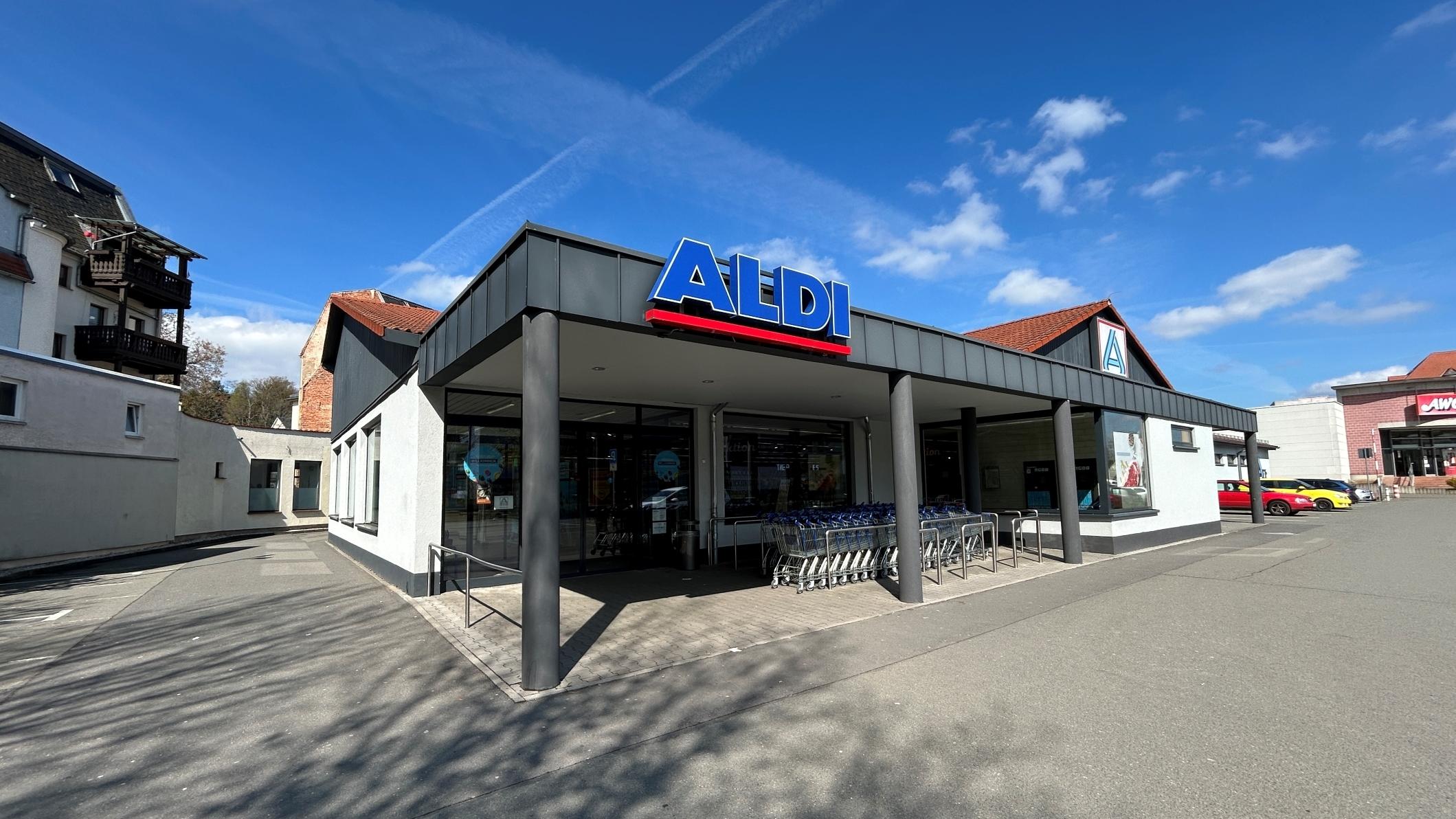 ALDI Nord, Parkhausstraße in Crimmitschau
