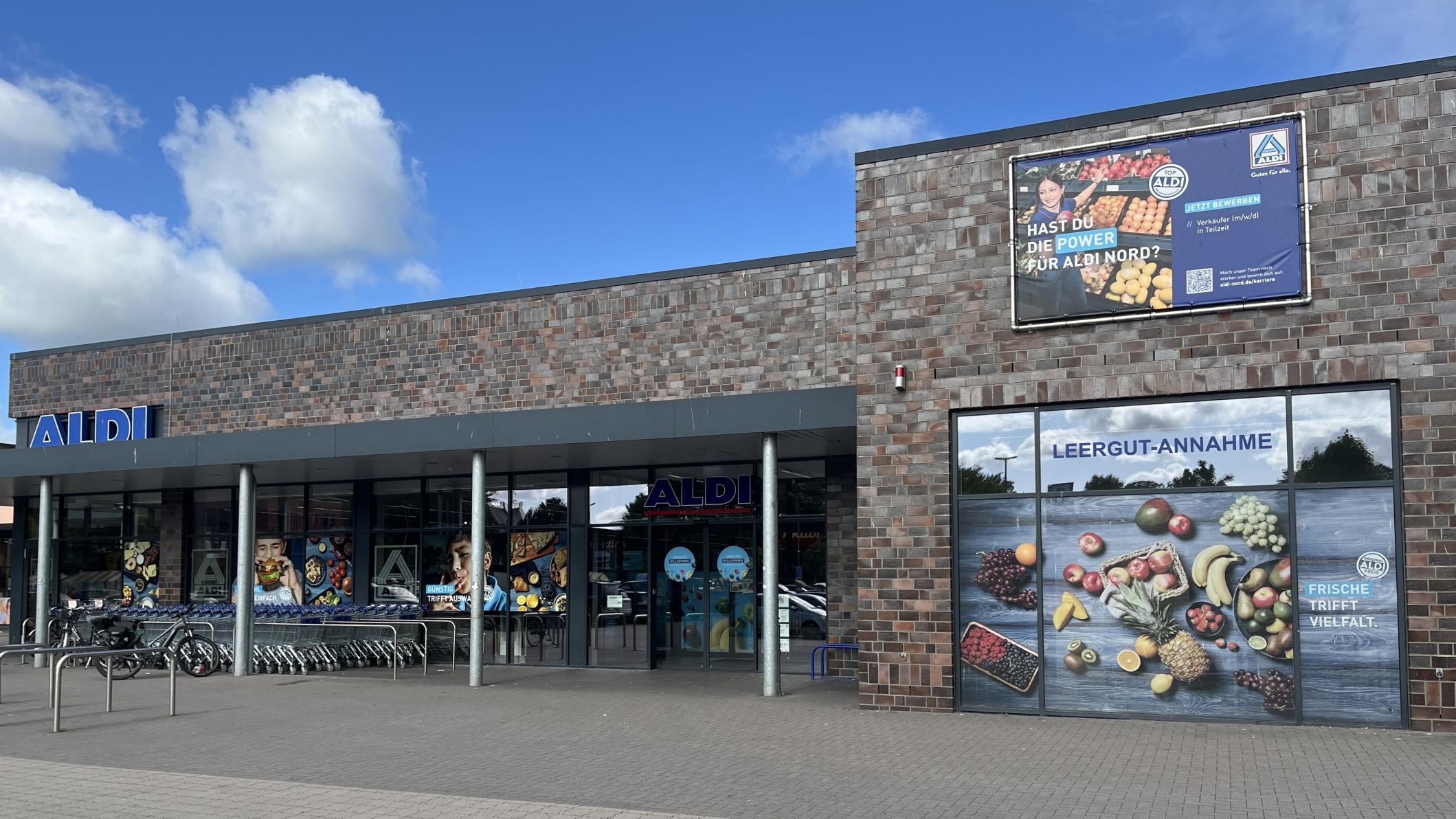ALDI Nord, Niedernstraße in Nortorf
