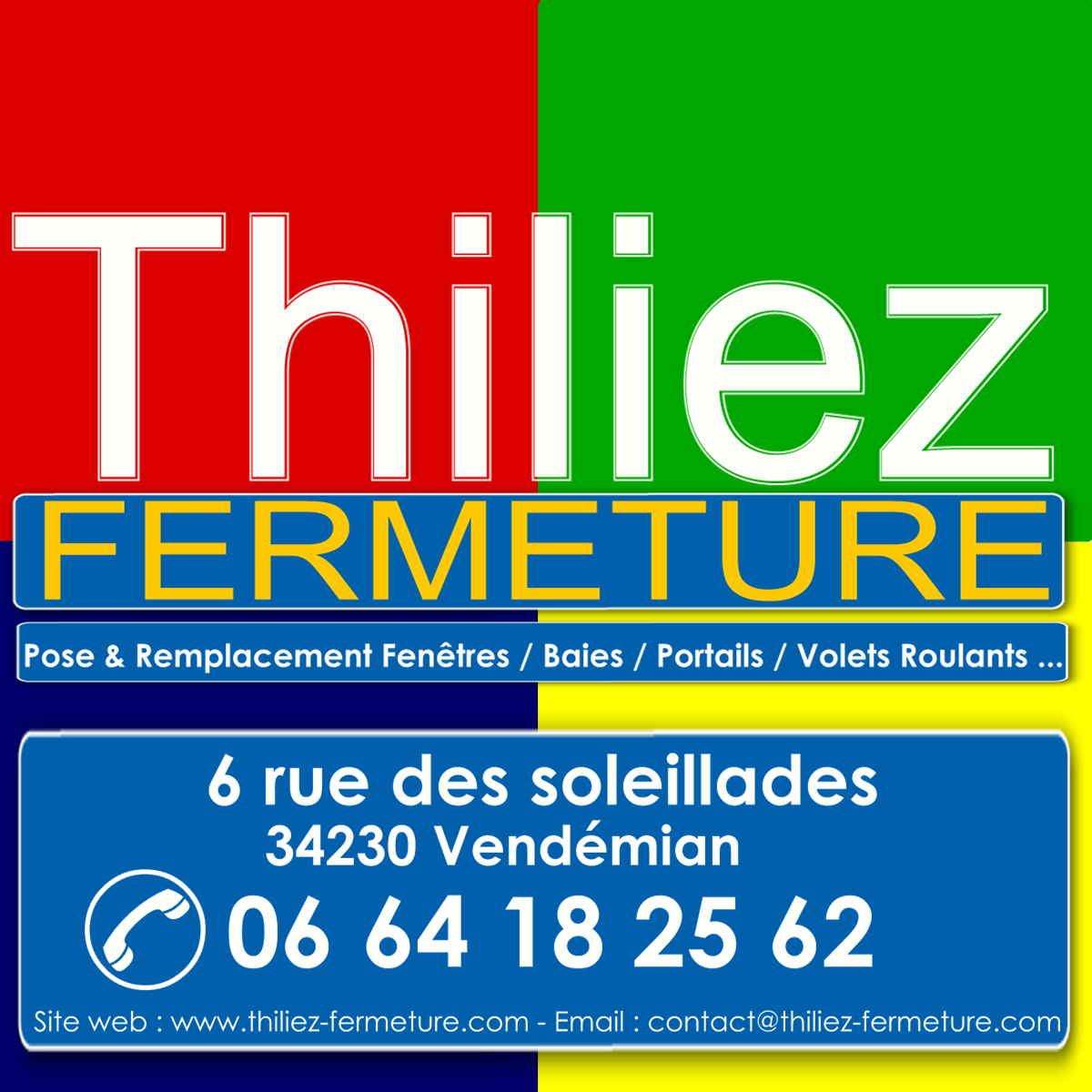 THILIEZ FERMETURE volet, persienne et jalousie