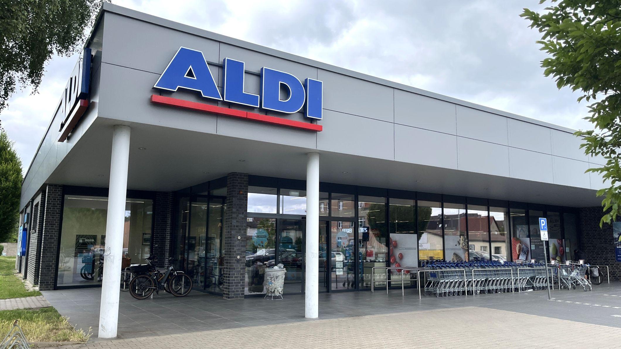 ALDI Nord, Bahnhofstraße in Wusterhausen